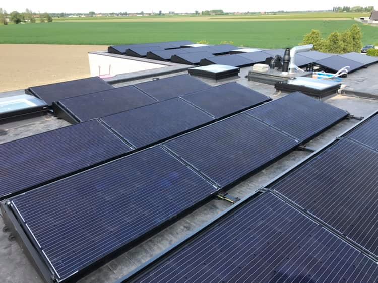 installatie zonnepanelen